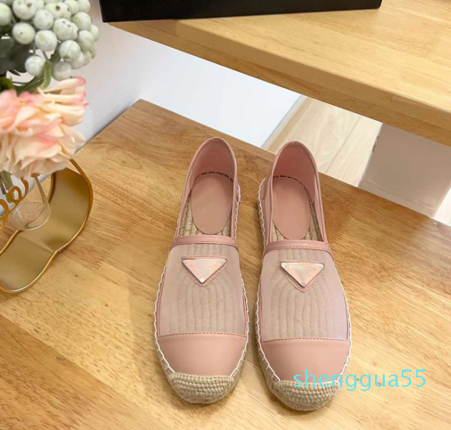 

top quality Casual Shoes Classic triangle fisherman's shoes sandals canvas lace women's casual summer golden green flat beach slippers fisherman shoelace box., Blue