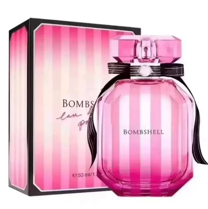 

A end Brand Secret Perfume 100ml Bombshell Sexy Girl Women Fragrance Long Lasting VS Lady Parfum Pink Bottle Cologne