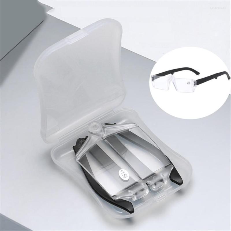 

Sunglasses BEGREAT Rotating Folding Reading Glasses Women Men Portable Small Presbyopia Frame Reader Hyperopia Eyeglasses