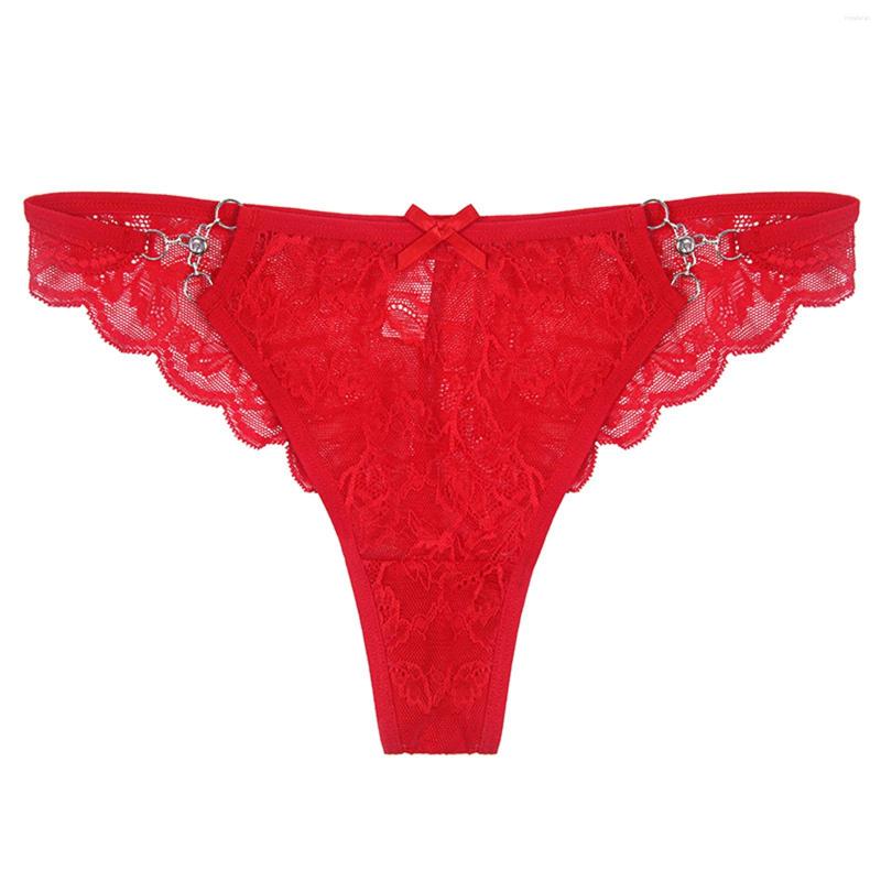 

Women' Panties Lingerie For Women Womens Sheer Lace Sexy See Through Mesh Seamless Briefs Lenceria Para Damas Ropa Interior Femenina, Red