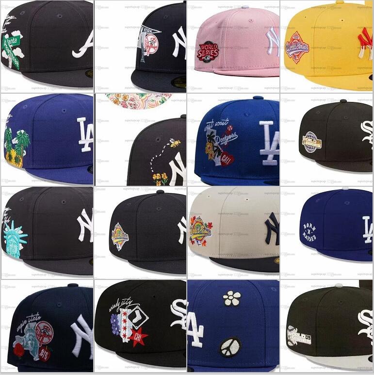 

22 Colors Men's Baseball Snapback Hat Real Tree Chicago Letter Caps Pink New York Royal Blue Team Sport 2023 World Stitched Hearts Series Love Hustle Flowers Ma15-08