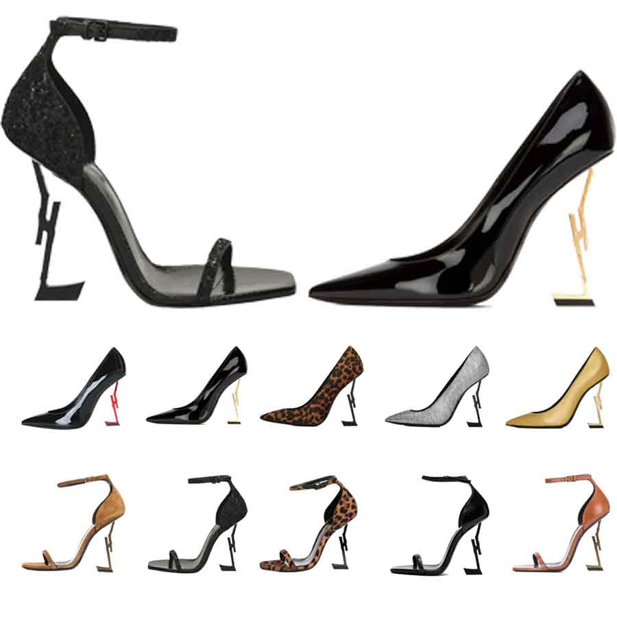 

2023 Women luxury brand Dress Shoes High Heels Designer Genuine Leather Pumps Lady hot selling high-heeled Sandals Fashion Wedding Black white red Gold Heel shoes, 28