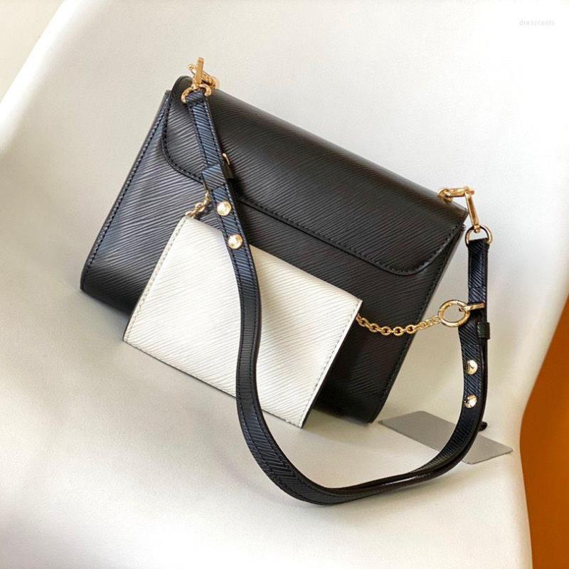 

Evening Bags Luxury Handbag Fashion Shoulder Messenger Bag Three Size Purse Classic Lady Elegant High End Tote, Black and red
