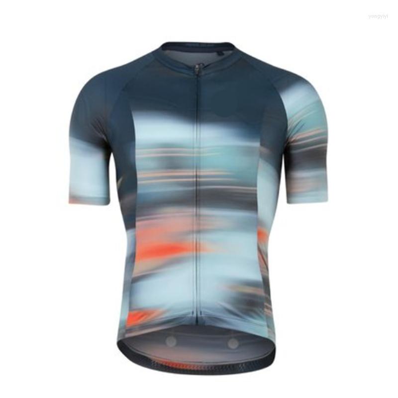 

Racing Jackets Tops MTB Road Bike Jersey 2023 Men Cycling Short Sleeve Spring Autumn Shirt Ciclismo Ropa Hombre