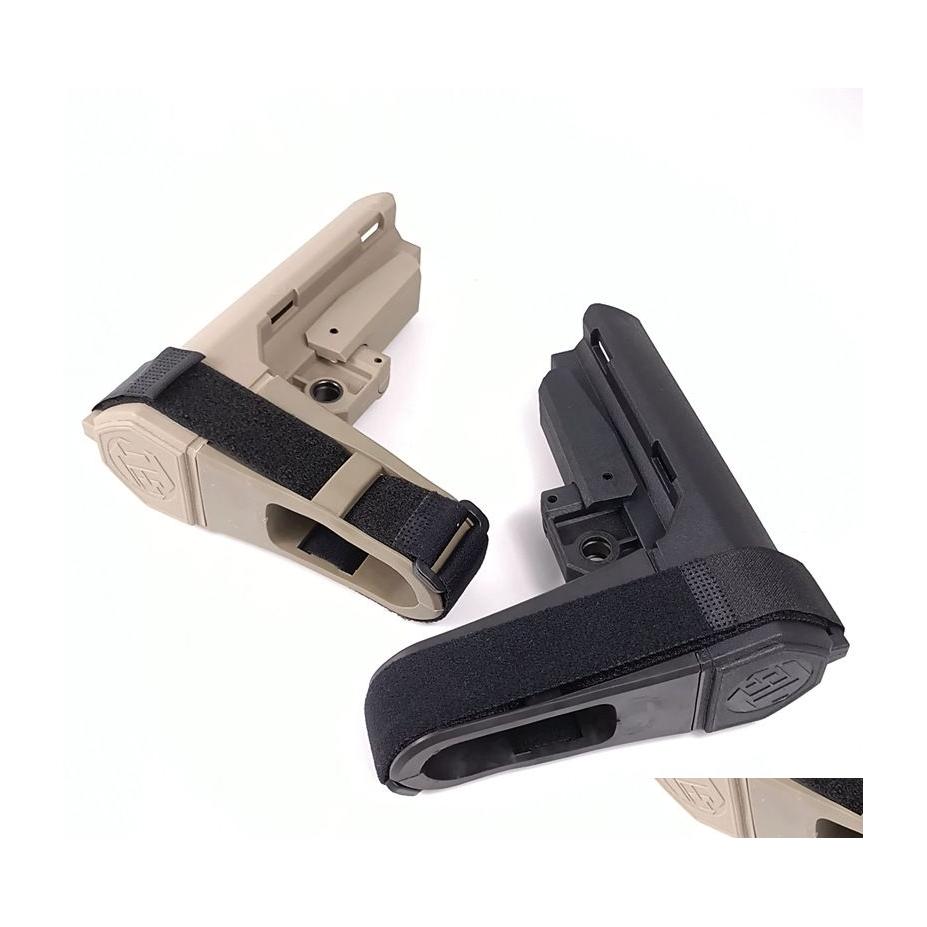 

Others Tactical Accessories Nylon Stock Buttstock Sopmod Hunting Toy Pistol Brace For M4 Hk416 Gel Ball Parts Drop Delivery Gear Dhyvu, Green