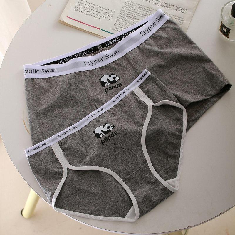 

Women's Panties Sexy Funny Women G String Thong Men Boxer Shorts Cotton Underwear Couples Lover Underpants Boyfriend Girlfriend Lingerie, Panda black