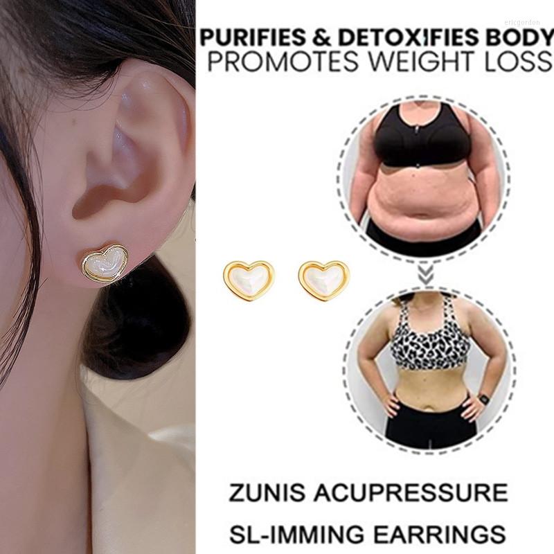 

Backs Earrings Elegant Pearl Love Heart Strong Magnetic Ear Stud Easy Use Clip Earring Women Magnet Non Piercing Party Jewelry Eh693