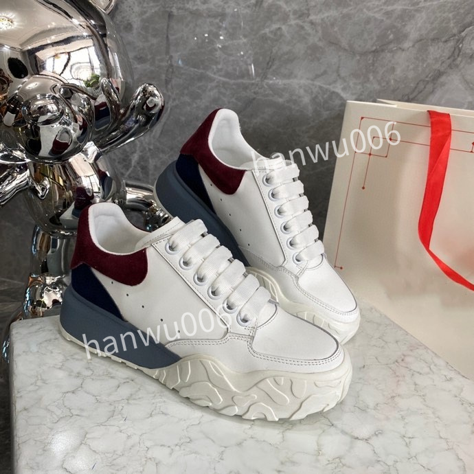 

Brand Womens Quality Designer Sneaker Lace Up Genuine Leather Sneakers Fashion Casual Designer Sneaker2023, 02