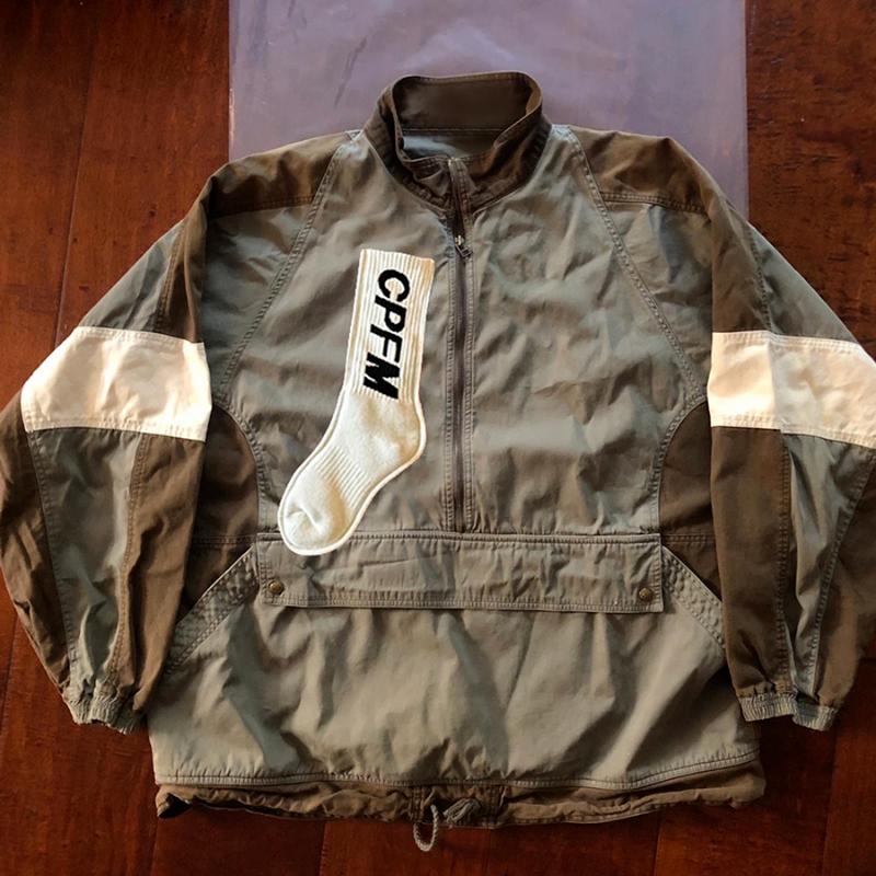 

Men' Jackets CPFM.XYZ Jacket Men Women Socks Decorate Windbreaker Clothing Mens FashionMen