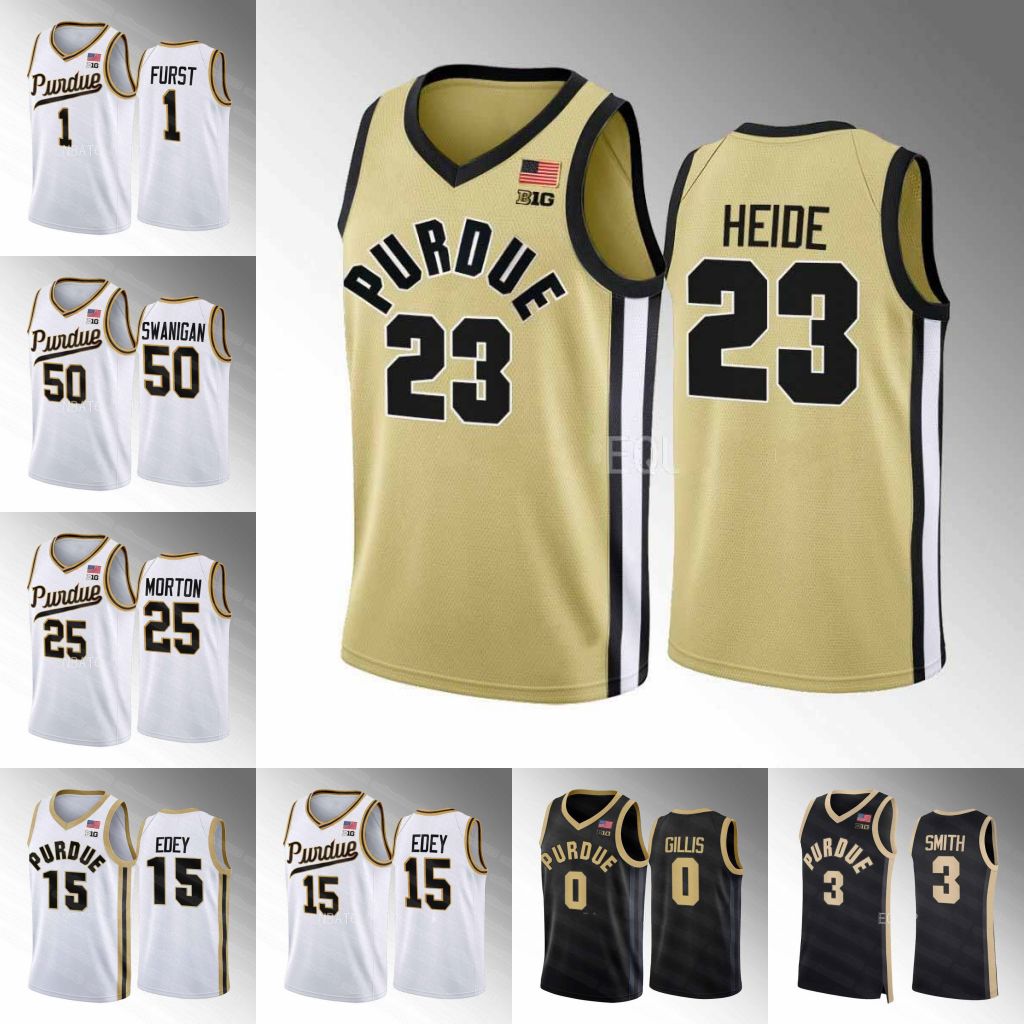 

23 Jaden Ivey Purdue Boilermakers basketball Jersey Zach Edey Caleb Swanigan Brandon Newman Glenn Robinson Carsen Edwards Robbie Hummel Braden Smith Jerseys, Custom