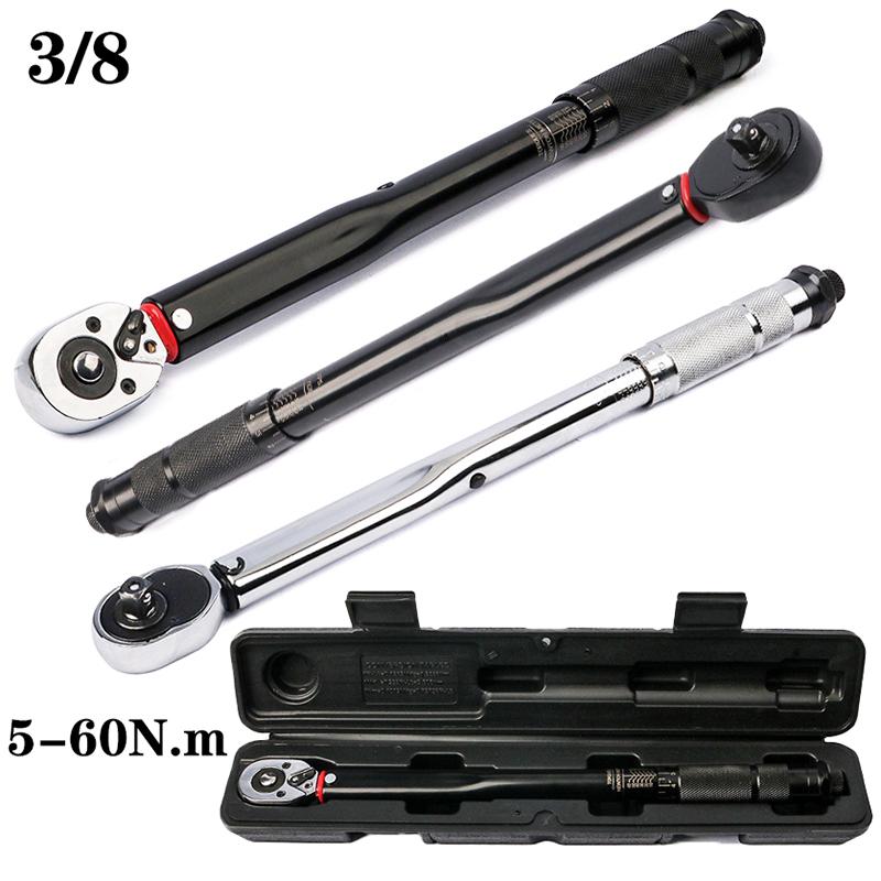 

Tools 3/8 Inch Torque Wrench 560N.m TwoWay Precise Ratchet Wrench Repair Spanner Key Car Repair Square Drive Hand Tools