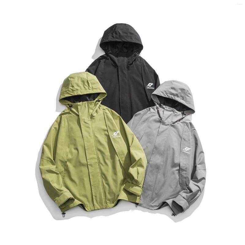 

Men's Jackets 2023 Spring - Waterproof Stormsuit Men, Black