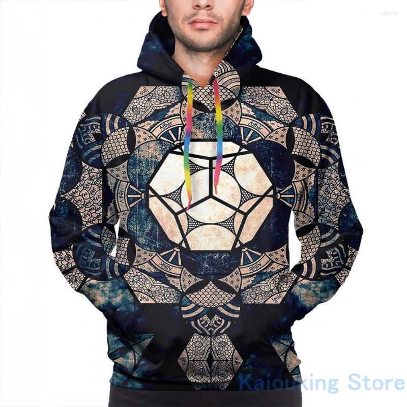 

Men' Hoodies Mens Sweatshirt For Women Funny Sacred Geometry Mix- Platonic Solids(2) Print Casual Hoodie Streatwear