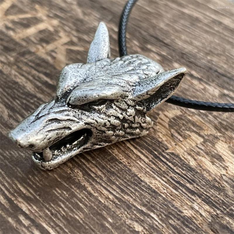 

Pendant Necklaces Nostalgia Wolf Wiccan Tibetan Jewelry Goth Viking Necklace Wicca Animal Norse Jewlery Neckless
