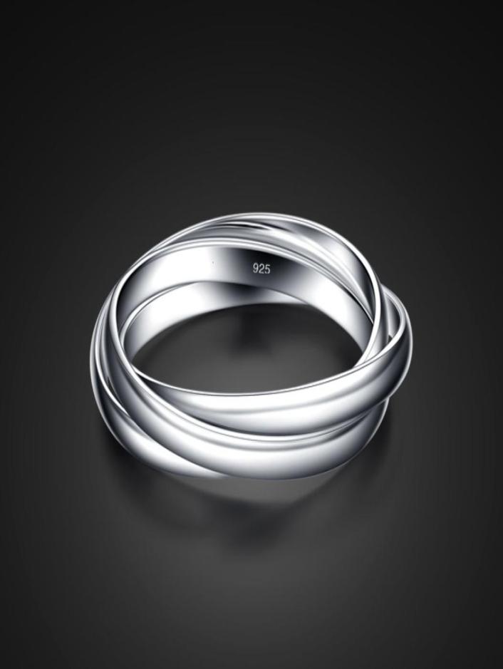 

Solitaire Ring Bohemia 100 925 Sterling Silver Fashion 3 Combination 6 11 Size Personality Woman Party Jewelry gift 2211142756586