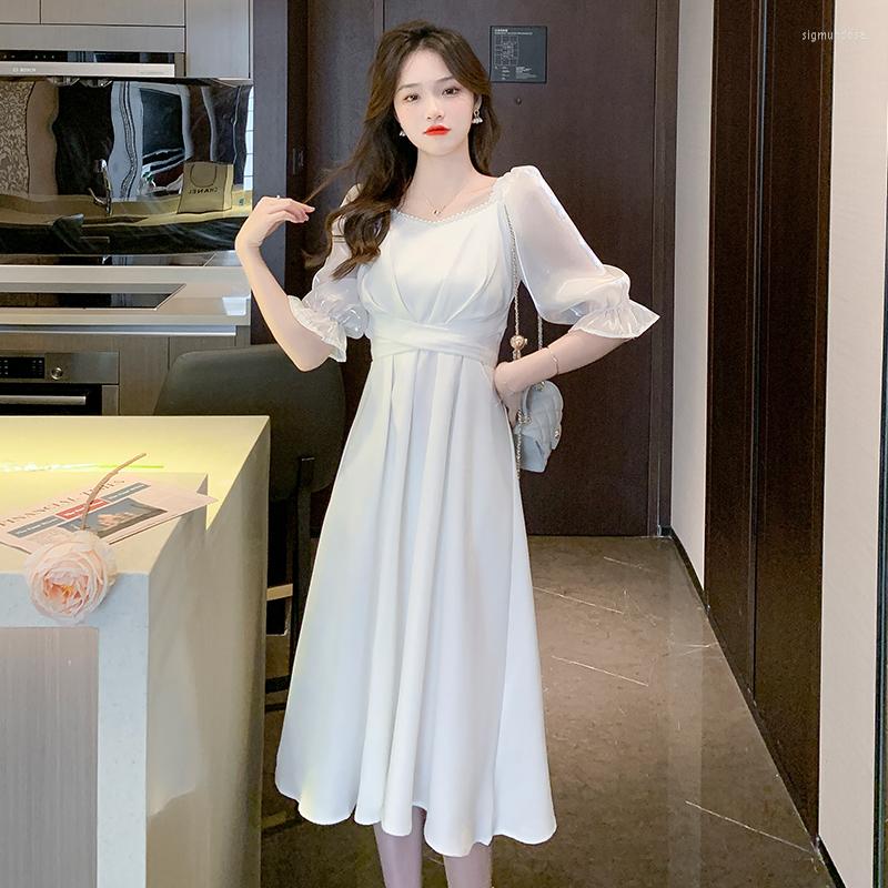 

Party Dresses Toast Suit White To Wear At Ordinary Times The Spring/summer 2023 Engagement Woman Dress, Khaki