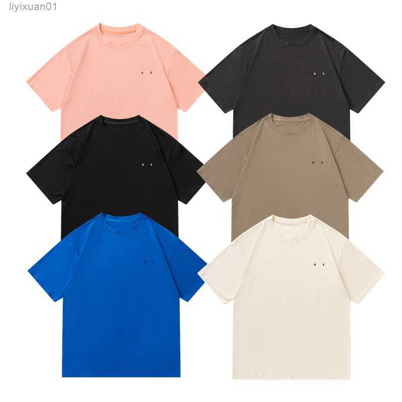 

Designer Brand Topstoney Men's Shirs Versized Shir Women Fashion Coon Summer Sones and Shor Sleeve Tide Sone Men Mulicolor Top Asian Size 6DXH, The same as original