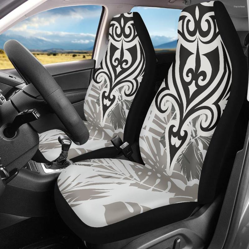 

Car Seat Covers INSTANTARTS Polynesian Abstract Pattern For Front Lightweight Elastic Saddle Blanket Bucket Protetor