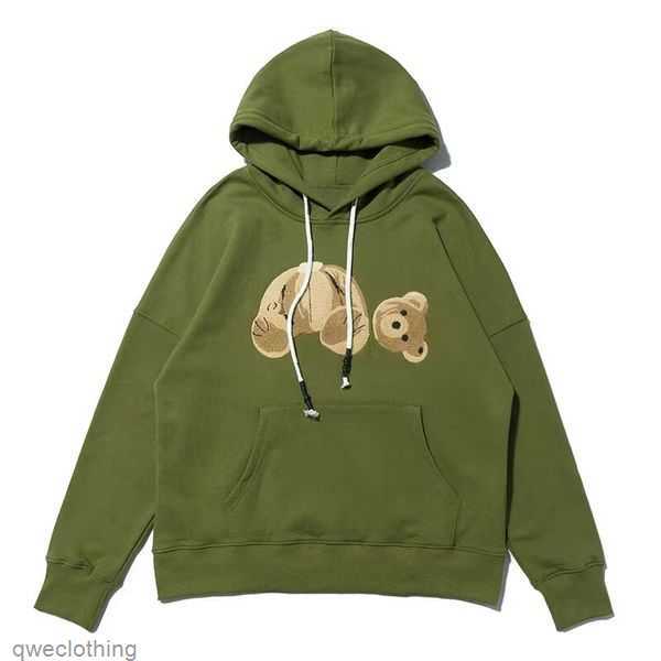 

die Sweatshirts Mens sweater Women designer streetwear jackets palms bear hoodies men's Color Grey Black Red 100% Pure cotton Size s XL ZXA6, No.2