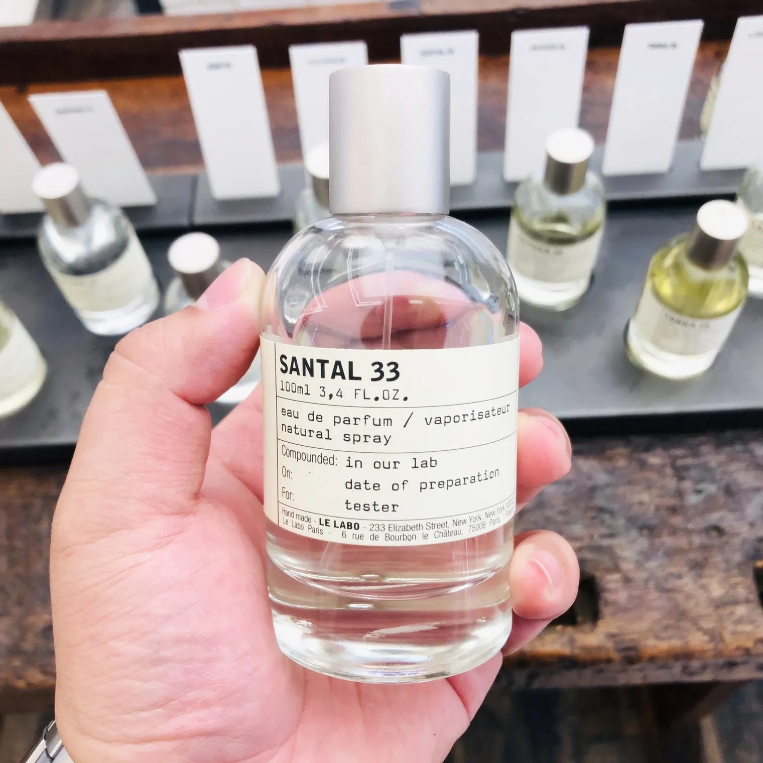 

Neutral Le Labo perfume New York Brand 100ML Santal 33 Bergamote 22 Rose 31 The Noir 29 High quality Lasting Woody Aroma fragrance