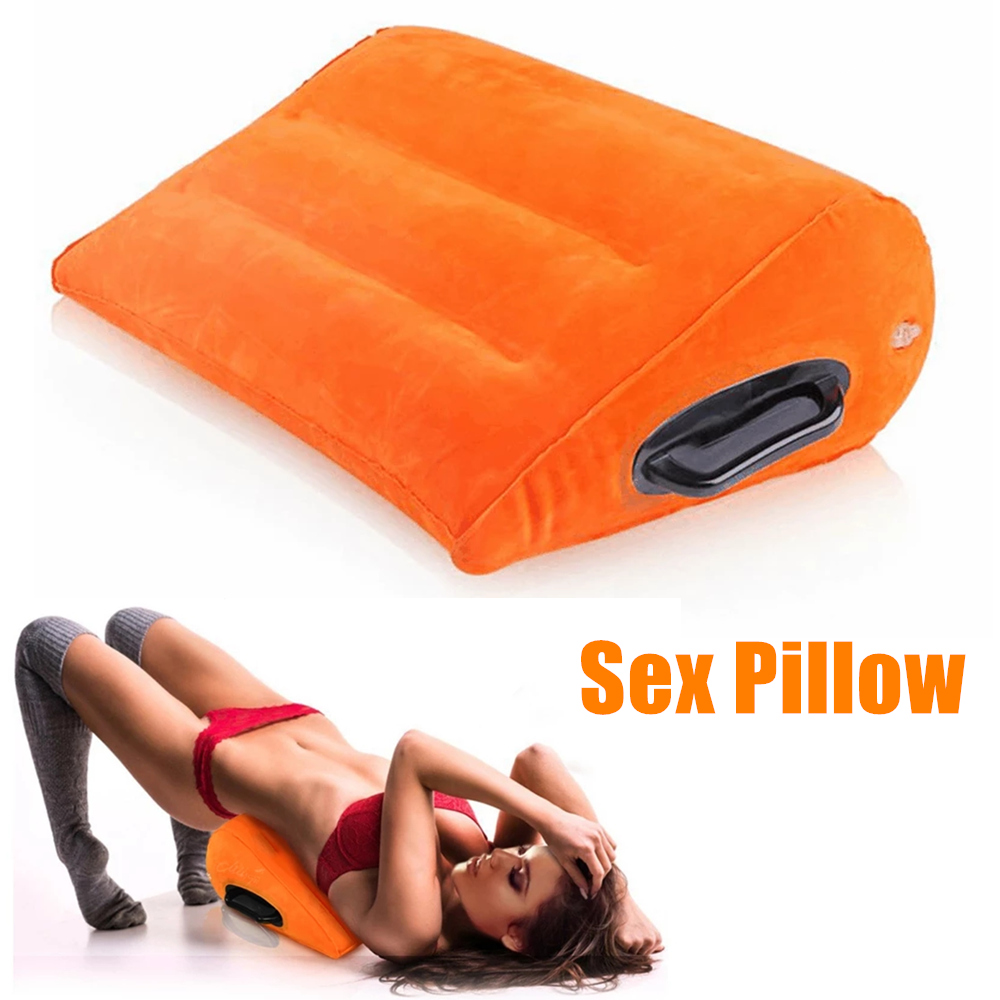 

Wool Yarn Adults Sex Love Pillow Couples Positions Cushione Inflatable Aid Pillows Car Bed Sex Furniture Erotic Triangle Sexy Ga