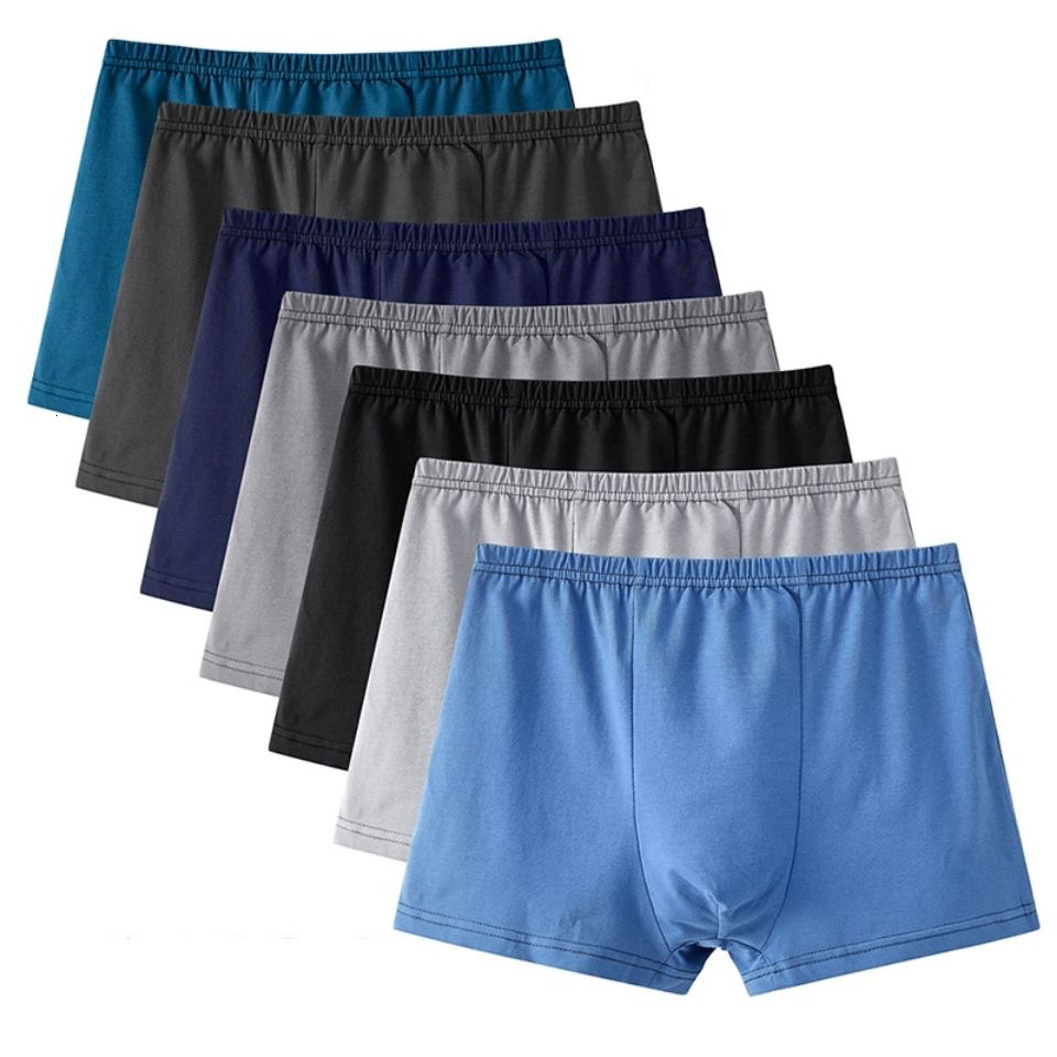 

Underpants 6pcs Men Boxer Underwear Cotton Boxers Panties Comfortable Mens Underpants Sexy Solid Cuecas Trunks Brand Shorts Men Boxer 4XL 230512, Beige