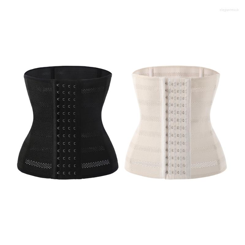 

Belts Waist Trainer Body Shaper Women Steel Bone Tummy-Control Corsets Cincher Girdle, Black