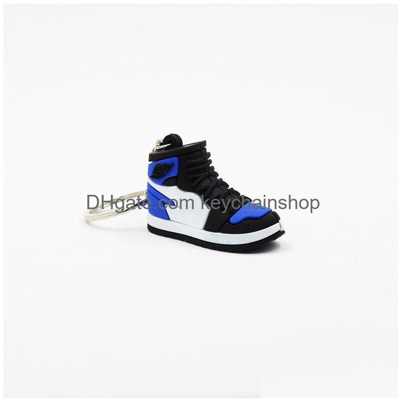 

Key Rings Designer Sneaker Keychain Party Gift 3D Sports Shoes Chain Fashion Cute Schoolbag Car Pendant 8 Styles Suitable For Boys G Dh09F
