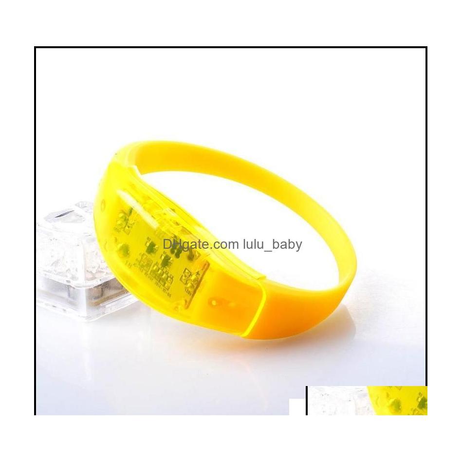 

Charm Bracelets Bracelet Bangle For Women Control Shake Luminous Led Drop Delivery 2021 Baby Dhje8 Jewelry Dhk1D