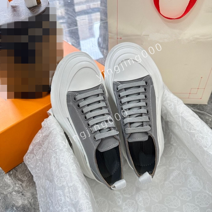 

Brand Fashion Quality Designers Sneakers Camouflage Casual Shoes Stylist mens womens Shoes Checkered Studded Flats Mesh Trainers2023, 04