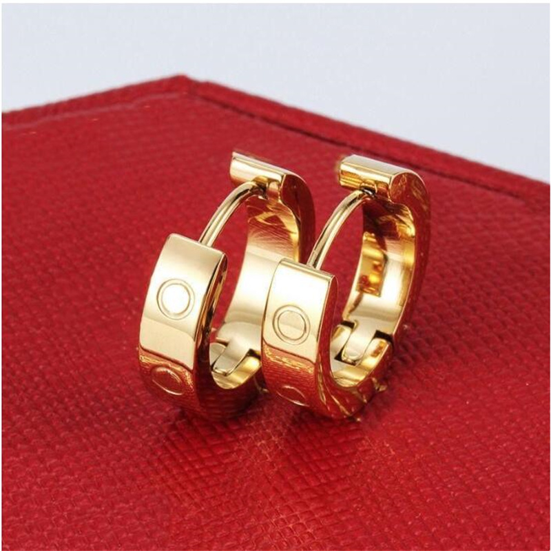 

Light Luxury Design Gold Earrings Women's Earrings Fashion Exquisite and Simple Fashion Diamond Rings Women's Earrings Jewelry Gifts