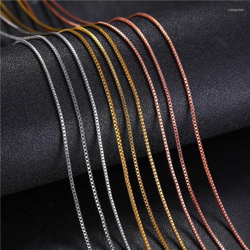 

Chains Luxury Chain Necklace With Lobster Clasp 18k Gold Plated Choker Link For Making Jewelry Supplies Accessories