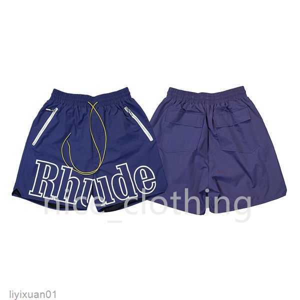 

Mens Rhude Shorts Designer Pants Womens Sports Sweatpant Summer Beach Gym Fitness Loose Oversize Style Trousers 3 216K