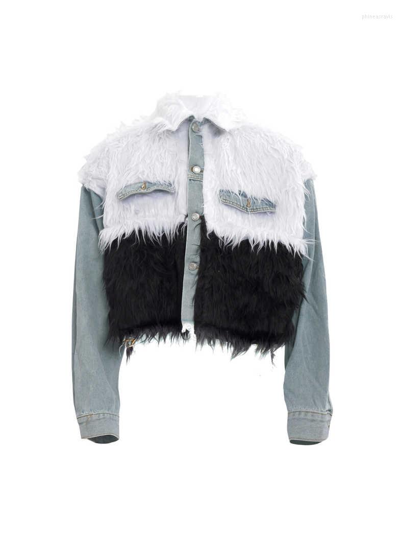 

Men's Jackets Gh0928 Fashion Men's Coats & 2023 Runway Luxury European Design Party Style Clothing, Blue