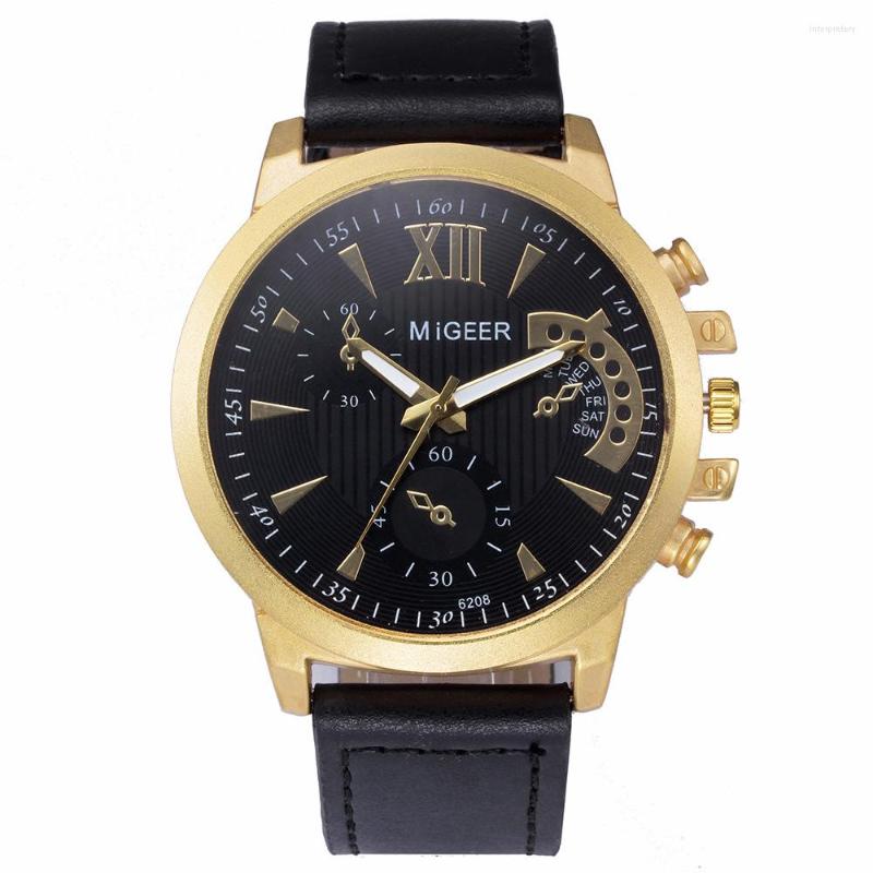

Wristwatches Geneva Watch Belt Quartz Fashion Men's Leisure Business Manufacturers Luxury Bulk Items Wholesale, Da