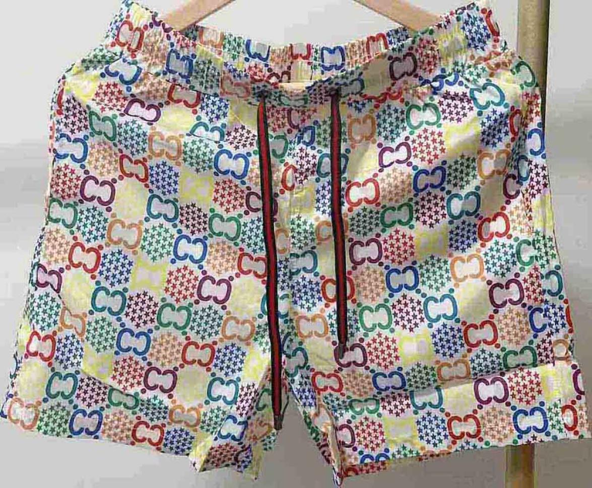 

Summer Fashion Shorts Mens polo New designer Board short Quick Drying SwimWear Printing Beach Pants Swim Shorts Asian Size M3XL5497010, Pink