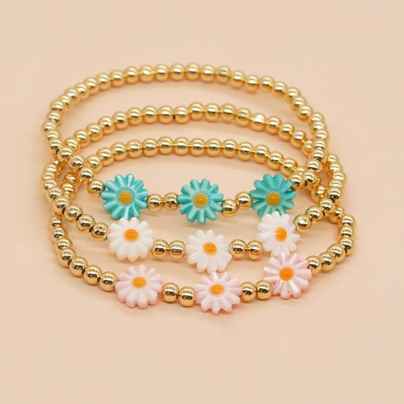 

Strand Rice Bead Bracelet Hand Knitting Fashion Seashells Daisy Minimalist Stretch Bohemian Tila Beaded