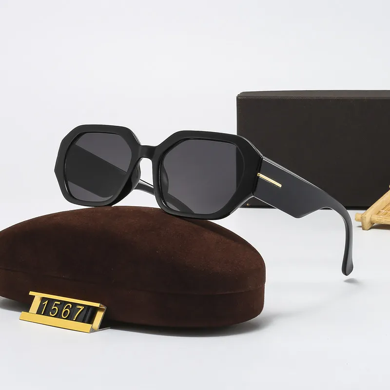 

Fashion Designer Sunglasses Luxury Brand Tom sunglass Goggle Beach Sun Glasses For Man Woman 7 Colors Optional Good Quality EyeGlasses With Box