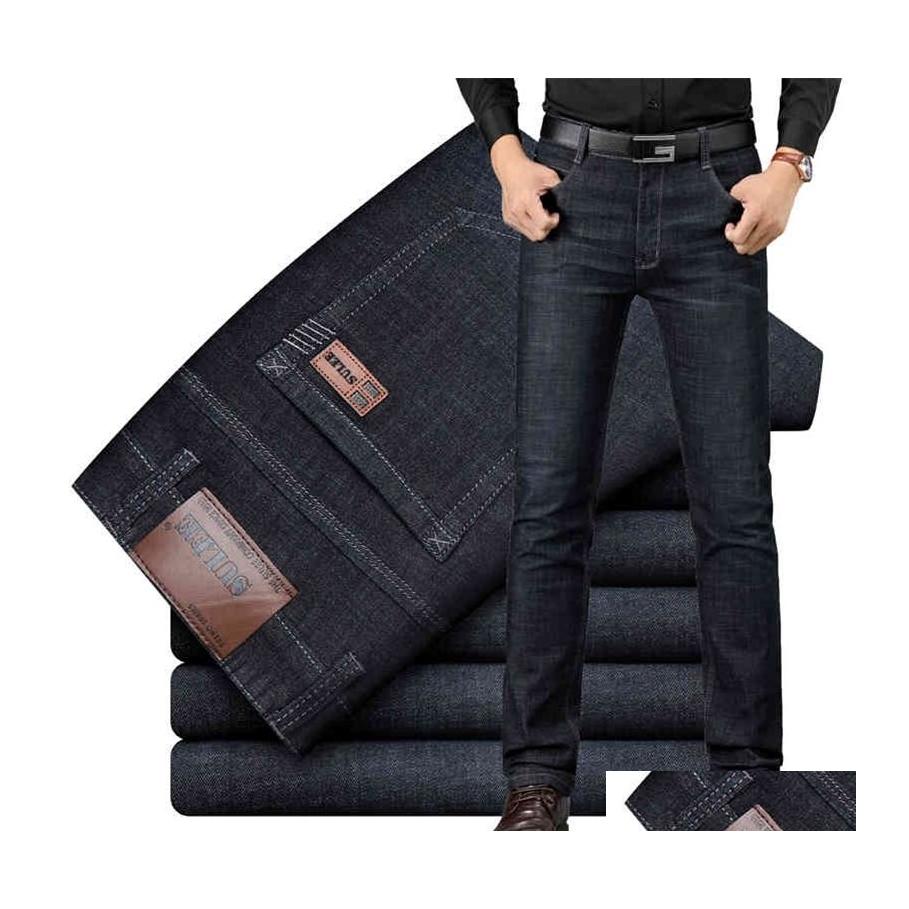 

Men'S Jeans See Brand Exclusive Design Famous Casual Denim Men Straight Slim Middle Waist Stretch Vaqueros Hombre 210330 Drop Delive Dh8Q9, 7286