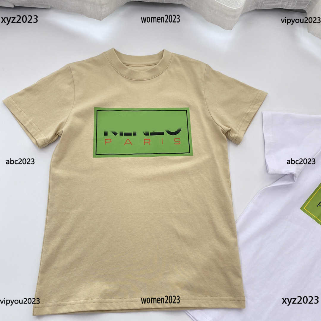 

luxury designer children t-shirt luxury kids high-end T-shirts summer tees round neck top Chest letter print t shirts new arrival, #19