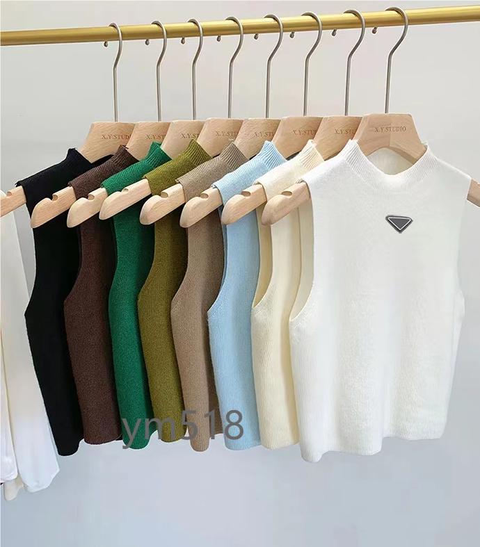 

2023 designer vest sweater Women vests Sweaters spring fall loose Letter round neck pullover knit waistcoats sleeveless vest top waistcoat jumper plus size S-XL, A12