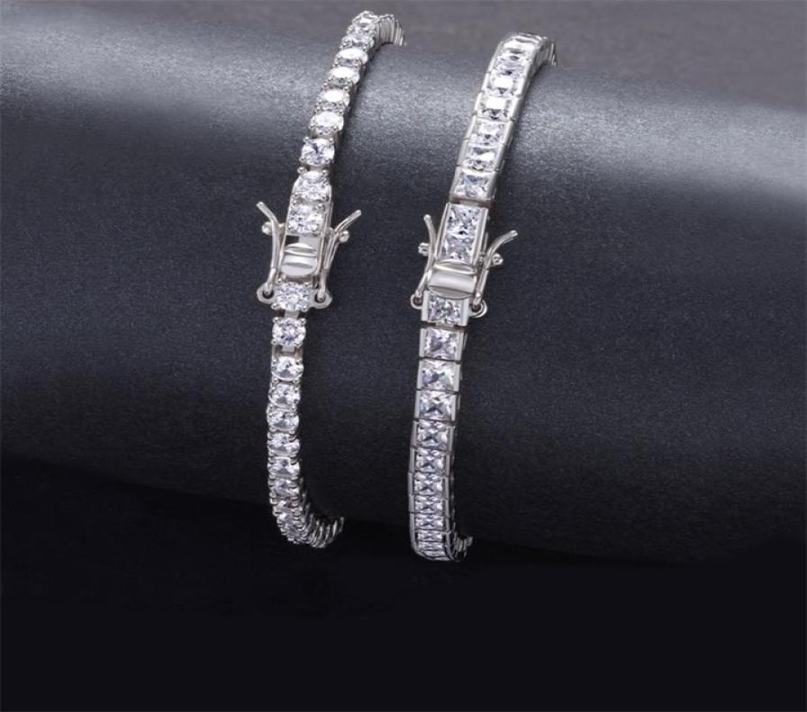 

Bangle Tennis Bracelets Pulseira Sterling Silver Cluster 3mm CZ Zircon for Women Jewelry Girl Friend Gift Pulseras Bracelet 2210122262171