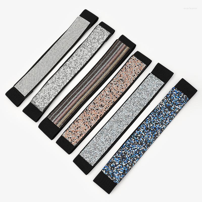 

Belts Ladies Corset Belt Full Diamond Fashion Strap Wide Waist Sealed Plastic Dress Jeans Retro Luxury Designer, Black