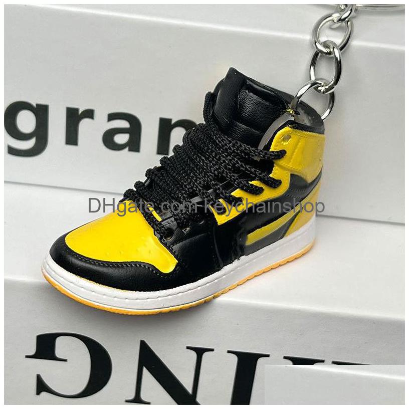 

Key Rings Party Favor Chain 10 Colors Designer Sneakers Men And Women Children Keychain Gift Shoes Handbag Basketball Drop Delivery J Dhdsg
