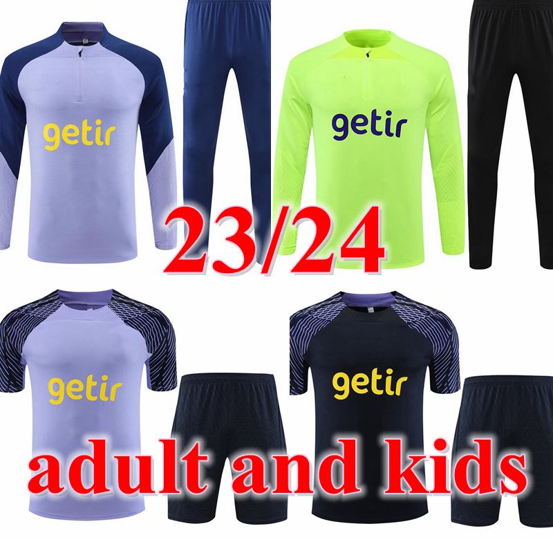 

22 23 24 adult kitds tracksuit Soccer Jerseys 2023 PERISIC Tottenham ROMERO REGUILON KULUSEVSKI BENTANCUR RICHARLISON KANE SPENCE, Grey