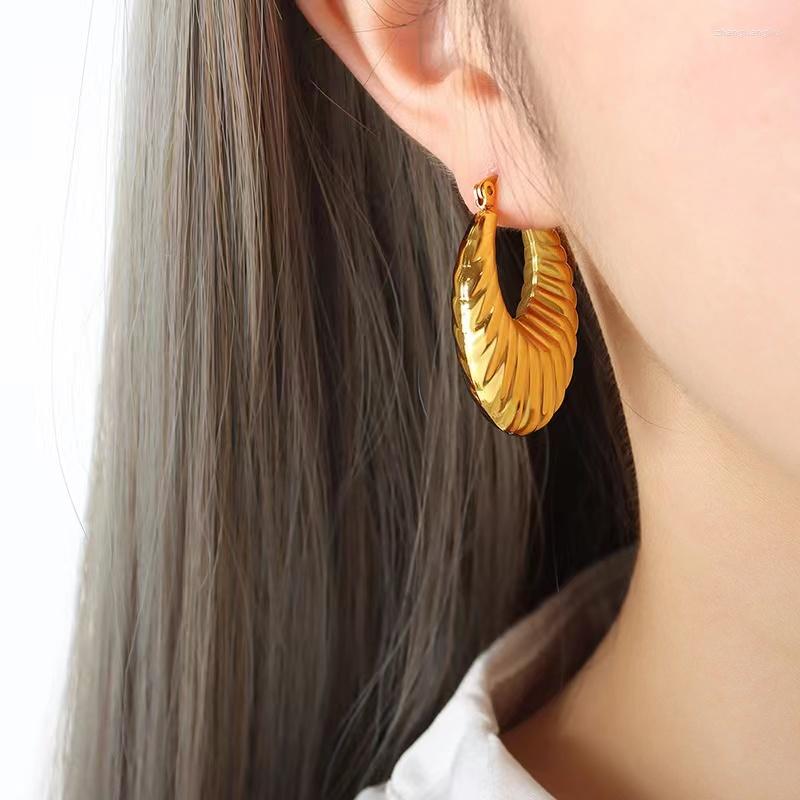 

Hoop Earrings Stainless Steel Jewelry Factory