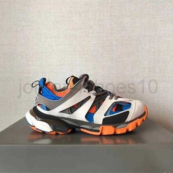 

2023 Women Mesh Nylon Printed Casual Shoes 3M Platform Luxurys Designer Men Sneakers Sneaker leather Trainer Sport 5.0, Colour7