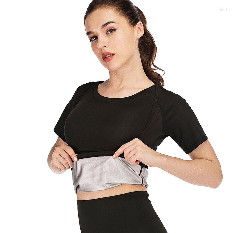 

Active Shirts Yoga Sweat Shirt Women' Gym Workout Clothing Fitness Fashion Sports Home Exercise Devices B40007, Black