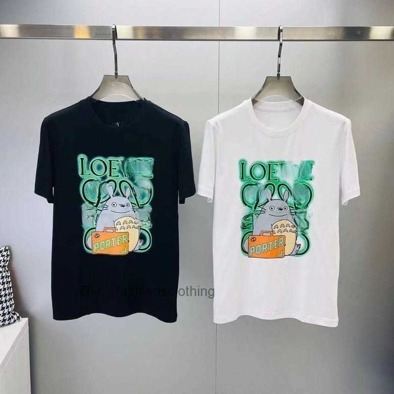 

Summer Mens t Shir Designers Prin Luxury Sree Polos for Men Trendy Loose Fi Tee Leer Shor Sleeves Cool  286v, White