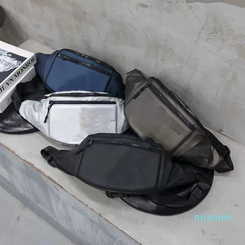 

2023-chest bags Designer men Cross Body bag Luxury canvas nylon Casual personality fashion sports outdoor waist bag waterproof oxford cloth cycling shoulder bags, Blue